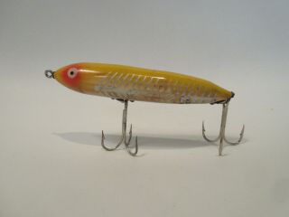 Vintage Heddon Nose Tie Zara Spook XRY Yellow Shore Surface Rig Hardware 2 of 2 2