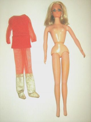 Vintage Dramatic Living Barbie doll 1967 Bending arms and legs & outfit 4