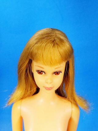 Blond Straight Leg Francie Doll 1140 Vintage 1960 ' s 3