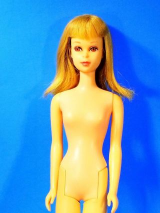 Blond Straight Leg Francie Doll 1140 Vintage 1960 ' s 4
