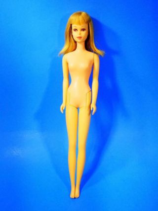 Blond Straight Leg Francie Doll 1140 Vintage 1960 ' s 5