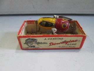 Vintage Dowagiac Fishing Lure Tiny Crazy Crawler 320 Yrh