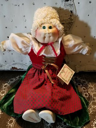 1992 Cabbage Patch Kids Christmas Edition Soft Sculpture Xavier Roberts