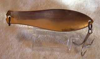Vintage 10,  000 Lakes Doctor Spoon Lure 04/01/19pot Brass 3 - 3/4 "