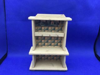 Antique Wooden Dolls House Welsh Dresser Approx 18cms Tall,  Germany