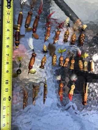 Antique Wood Fishing Lures
