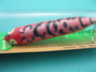 LIMITED HEDDON ZARA SPOOK - PINK SCALE COACH DOG/YELLOW BELLY - UNFISHED 4