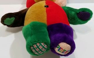 Peef The Christmas Bear Plush Vintage 1996 Squeeker 15in Tom Hegg Stuffed Animal 6