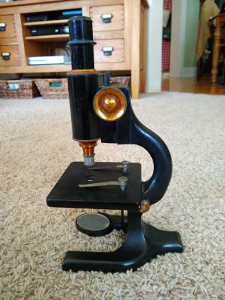 Vintage Antique Spencer Buffalo Microscope 10x