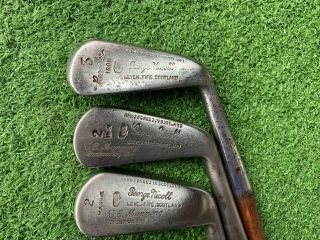 Antique Hickory Wood Shaft George Nicoll Irons