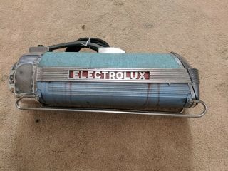 Antique,  Turquoise Electrolux Sled Vacuum,