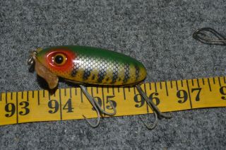 Vintage Fred Arbogast Jitterbug Fishing Lure,  With Brass Hardware 2