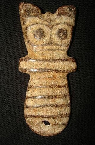 Very Rare Double Sided Stone Statue Alien? Angel? Demon? 5000 Years Old