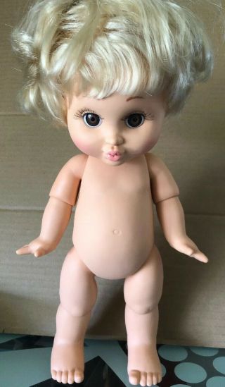 Vintage Baby Face Doll Galoob 4 So Loving Laura Take A Look So Cute