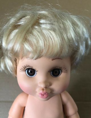 Vintage Baby Face Doll Galoob 4 So Loving Laura Take A Look So Cute 2