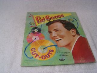 Pat Boone Authorized Edition Paper Doll Folder / Book 1969 (1957)