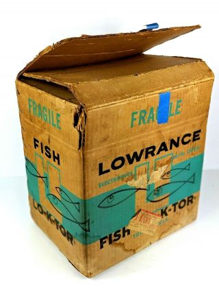 Vintage Lowrance Fish Finder 