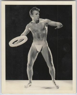 Vintage Bruce Of La Male Physique Photo Stamped 8
