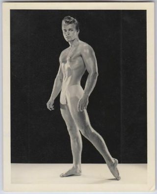 Vintage Bruce Of La Male Physique Photo Stamped 6