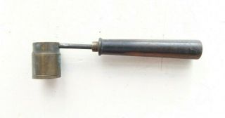 Antique French Shot Measure Shotgun Scoop Powder Tool Reloading Percussion