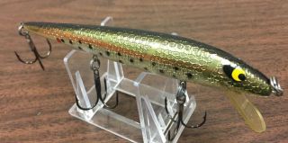 Vintage Smithwick Rogue Rainbow Trout Rattling Fishing Lure Suspending Bass Bait