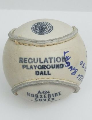 Antique Regulation Playground Ball Cayuga Tremanking Athletic Goods Corp 2