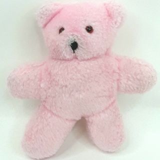 My Child Doll Teddy Bear Plush Soft Toy Doll Pink Mattel Vintage 1985 1980s