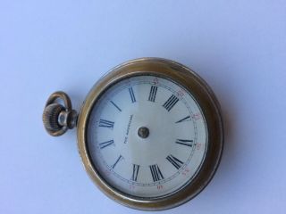 Pocket Watch The American,  Antique,  Metal Case