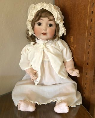 Koenig & Wernicke Antique German Bisque Head Baby Doll 98/12