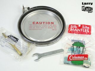 Vintage Coleman Lantern Accessory Safe 200a Nos Mantles Nos Generator Tool