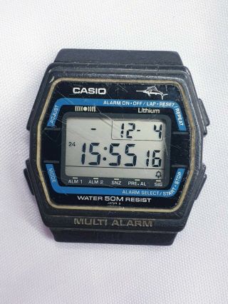Casio Marlin Mod.  181 W - 25 Japan Digital Watch