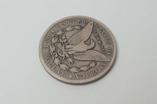 Antique 1890 Morgan Silver Dollar Carson City CC Circulated/Ungraded 5