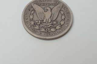 Antique 1890 Morgan Silver Dollar Carson City CC Circulated/Ungraded 7