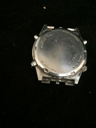 Vintage Men ' s Seiko watch model 7A38 - 7289 (A6) 4
