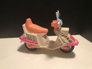 1989 Vintage Mattel Barbie Doll Motorcycle Bike Moped Scooter Toy Vehicle