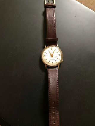 Waltham 17 Jewel Vintage Men ' s Automatic Wrist Watch 1950 ' s/60 ' s? 7
