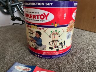 Vintage Classic Tinker Toy Ultra Construction Set