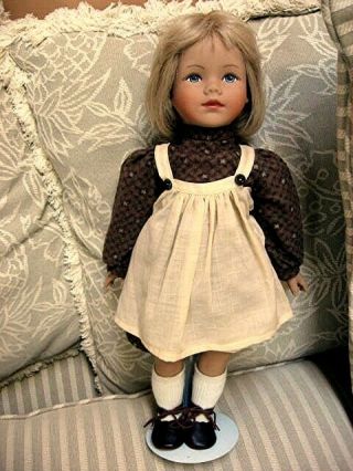 Vintage 1980s Heidi Ott 18 " Eugenia " Doll Made In Switzerland