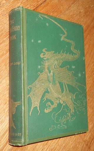 1892 Antique Book The Green Fairy Book By Andrew Lang 1st Edition First