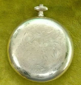 Antique 16s Fahy ' s Montauk 20 Years Pocket Watch Case - Watchmaker Repair Parts 2