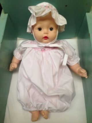 Bn 10 " Rosalina Smocked Daygown Vintage 1977 Alexanier Baby Doll