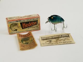 Heddon Punkinseed Bluegill Lure With Box 9630 - Bgl Gold Painted Eyes