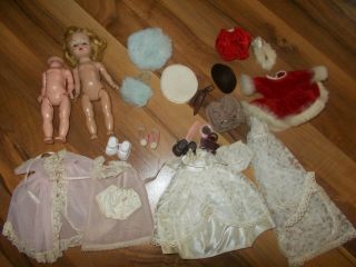 1950s Vintage Doll Clothes Cosmopolitan Ginger Bride Brownie Negligee Holiday