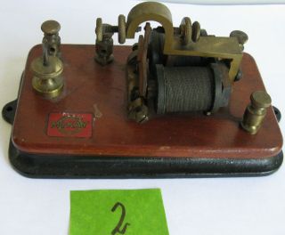 Antique Telegraph Relay 2 Pony Morse Code 20 Ohms Restore Part
