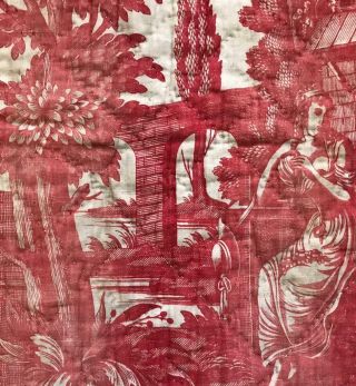 18th/19th Century French Toile De Jouy C1790s - 1800 442.