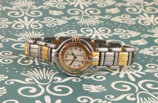 Vintage Rodolphe By Longines Swiss Made Two Tone Quartz