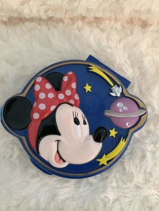 Vintage 1998 Disney’s Minnie Mouse Space Playcase Bluebird Compact Polly Pocket