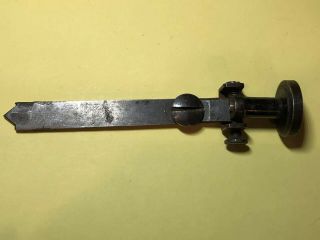 Antique Muzzle Loading Strap Tang Sight
