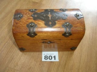 Antique Arts And Crafts Wooden Box