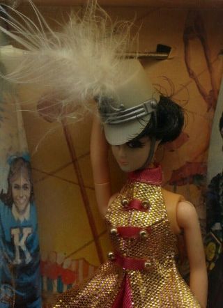 Topper Dawn Doll KIP MAJORETTE in UNUSUAL Box & WHITE Feather Hat MIB NRFB 8
